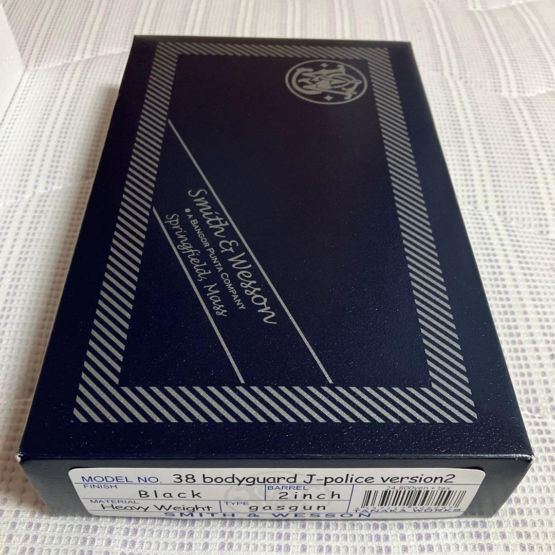 S&W ガスリボルバー38ボディガードJ-police ver.2 日本警察仕様