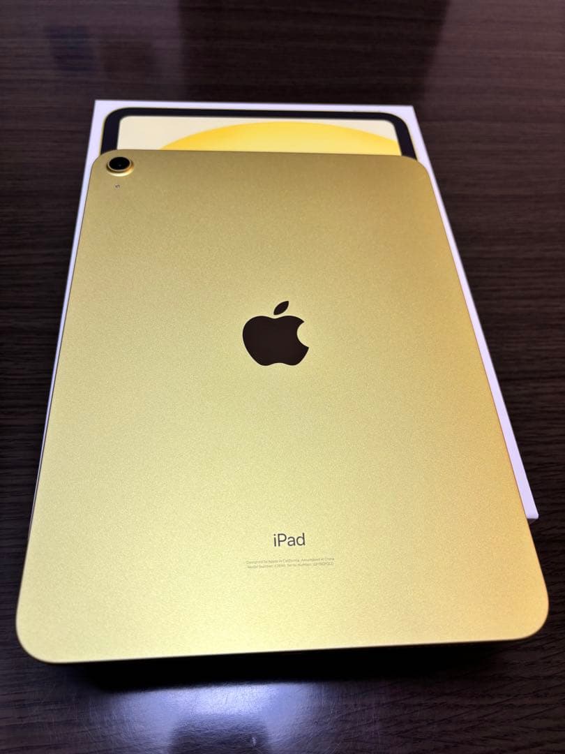 iPad 第10世代　64GB イエロー　【美品】