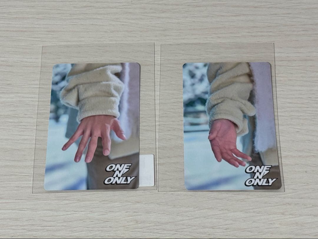 ONE N' ONLY ワンエン キラリ スクラッチ 手繋ぎトレカ NAOYA