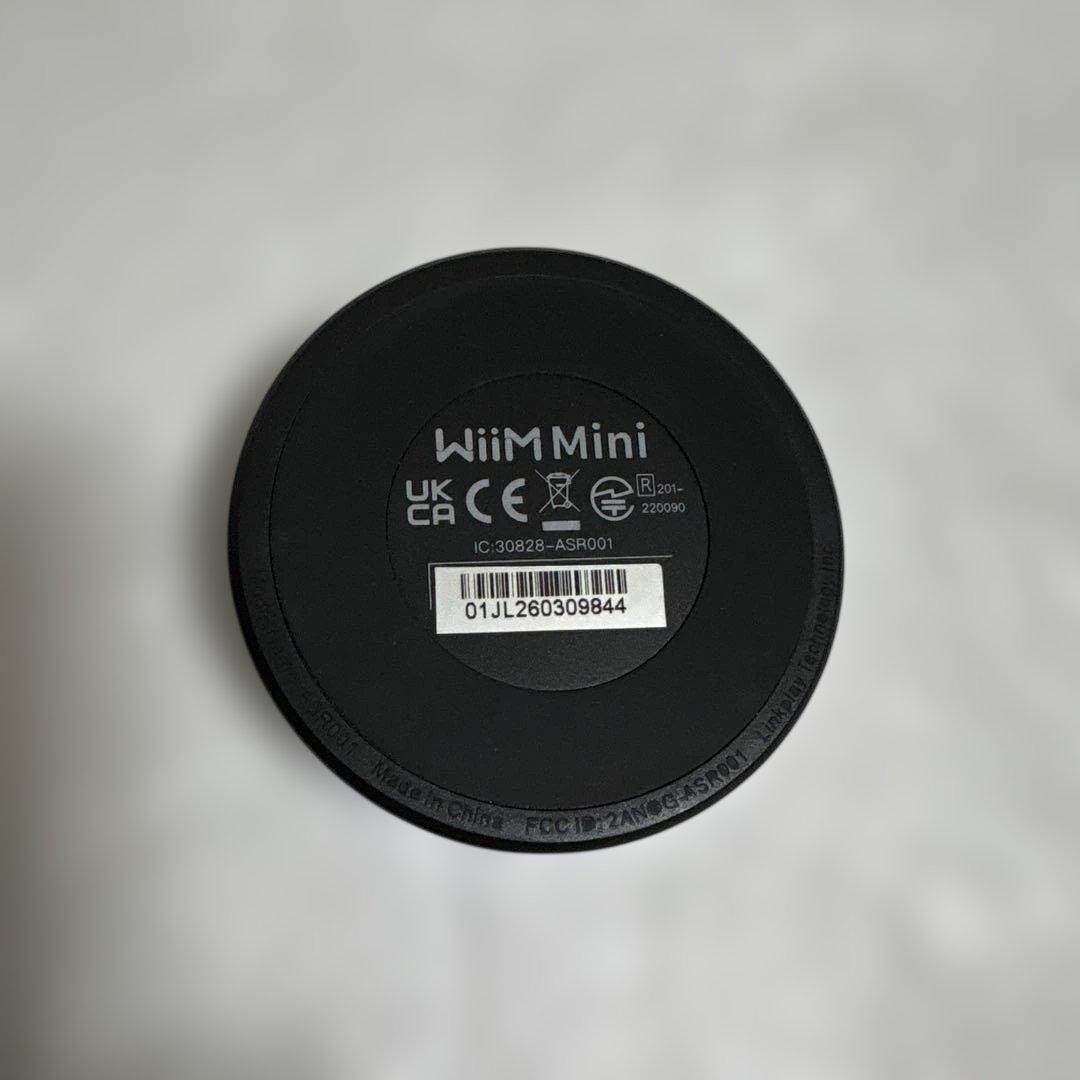WiiM Mini ワイヤレスオーディオストリーマー