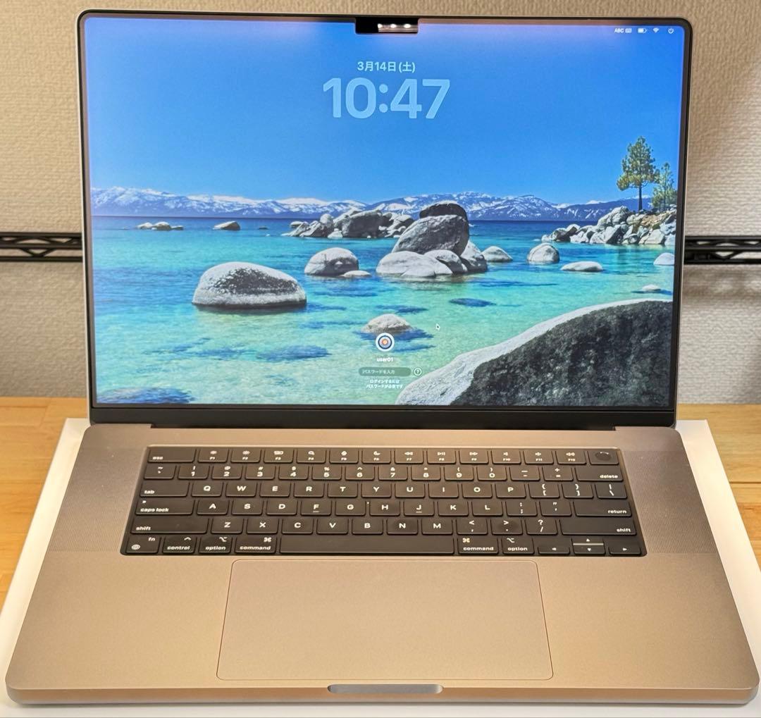 MacbookPro M1 Max 16.2 64G 1T USキー