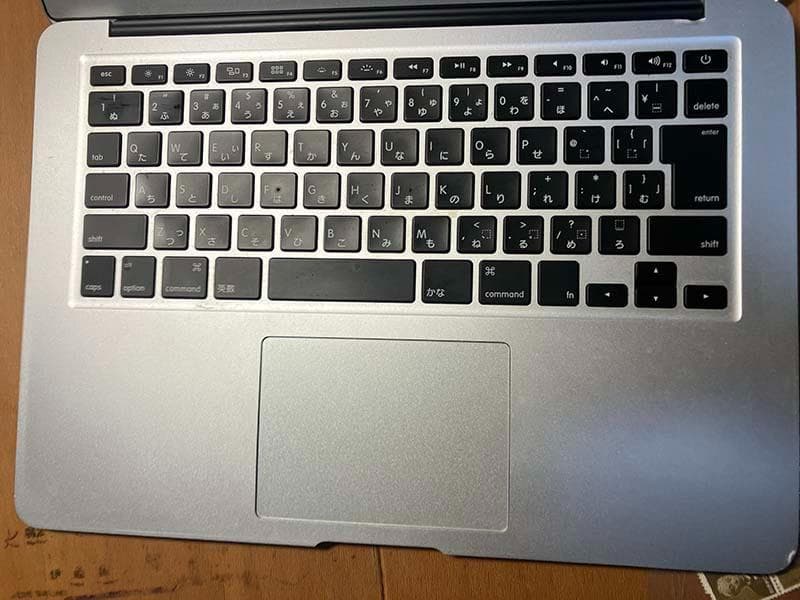 MacBook Air 8GB/256G i7 13インチ Early2015