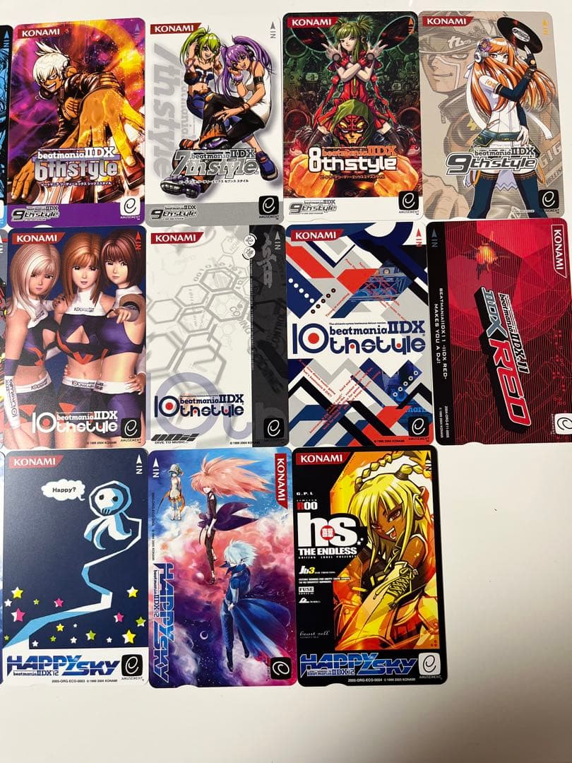 beatmania ⅡDX エントリーカード23枚セット 弐寺 カードケース