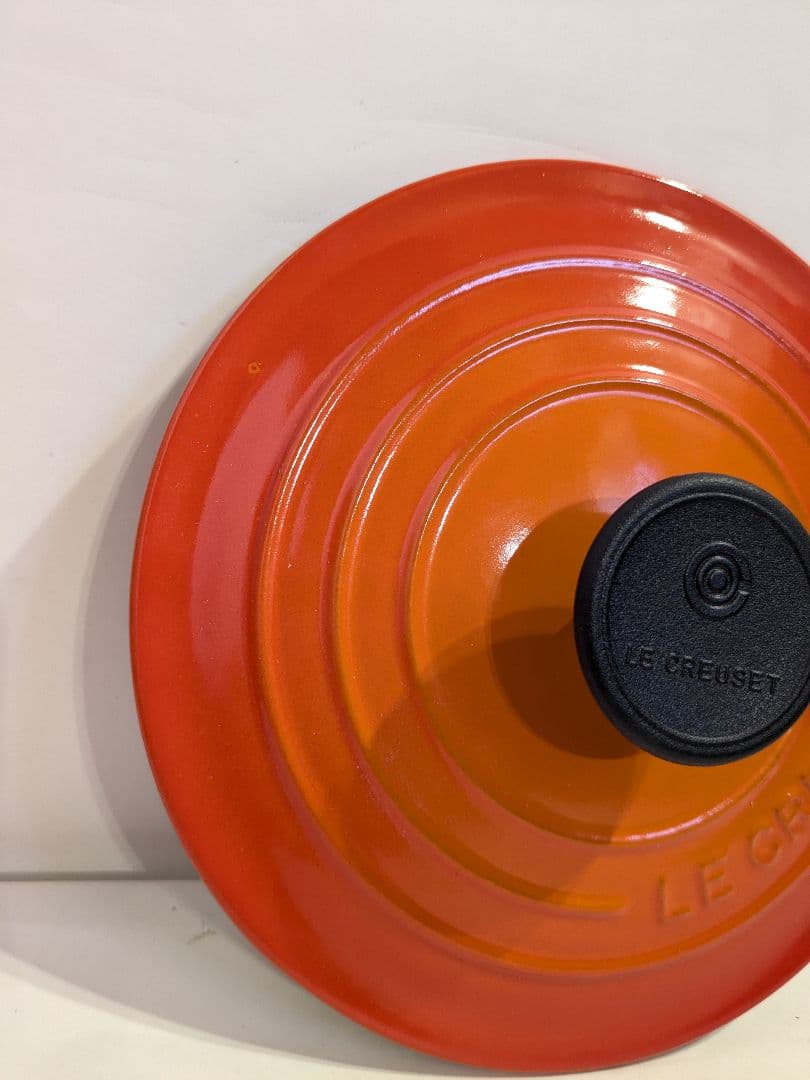 ル・クルーゼ　ココット・ロンド　オレンジ　16cm