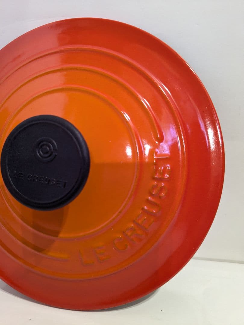 ル・クルーゼ　ココット・ロンド　オレンジ　16cm