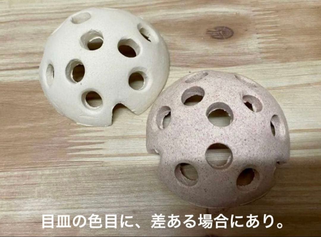 未使用/特価品❕楽焼/蘭鉢/6号/4個組 目皿付き　　植木鉢/万年青鉢