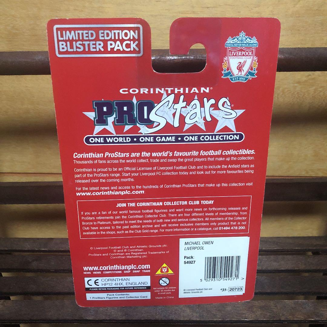 212★サッカー★michael owen★prostars★フィギュア