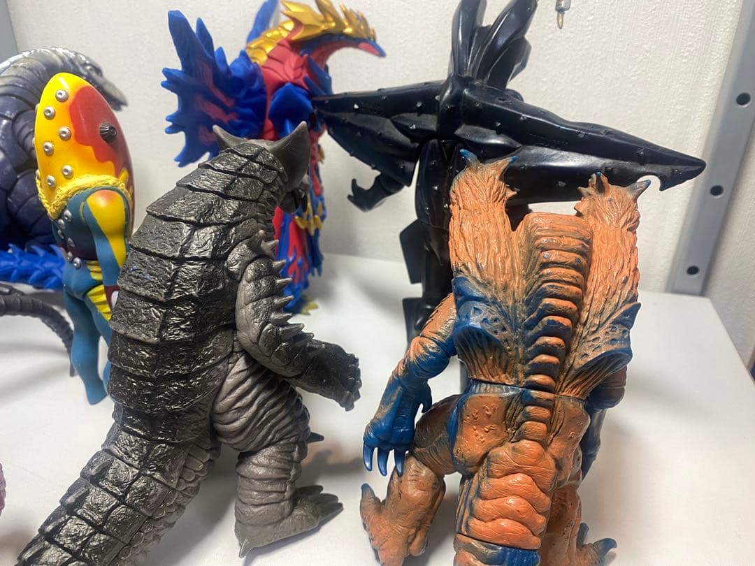 ソフビルーゴサイトグドンゴモラガルベロス　メトロン星人テレスドンピグモンゼットン