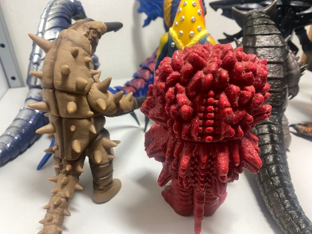 ソフビルーゴサイトグドンゴモラガルベロス　メトロン星人テレスドンピグモンゼットン