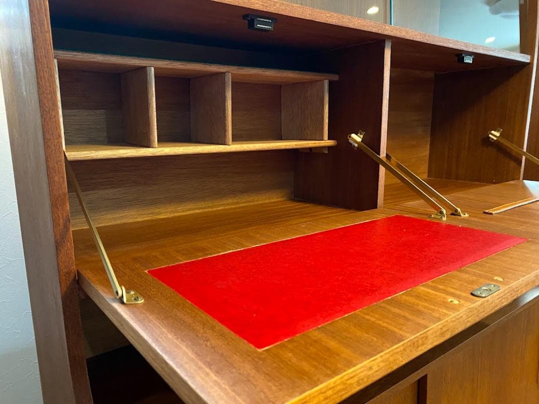 最終値下 ヴィンテージ 英国 キャビネット ハイボード サイドボード仕上済