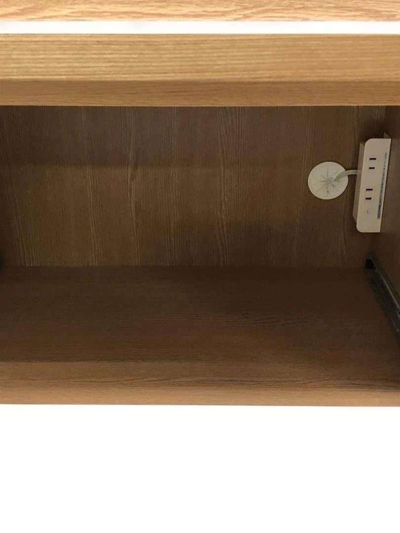 美品 送料無料　河口家具 CLAN クラン キッチン収納 食器棚 75048-1