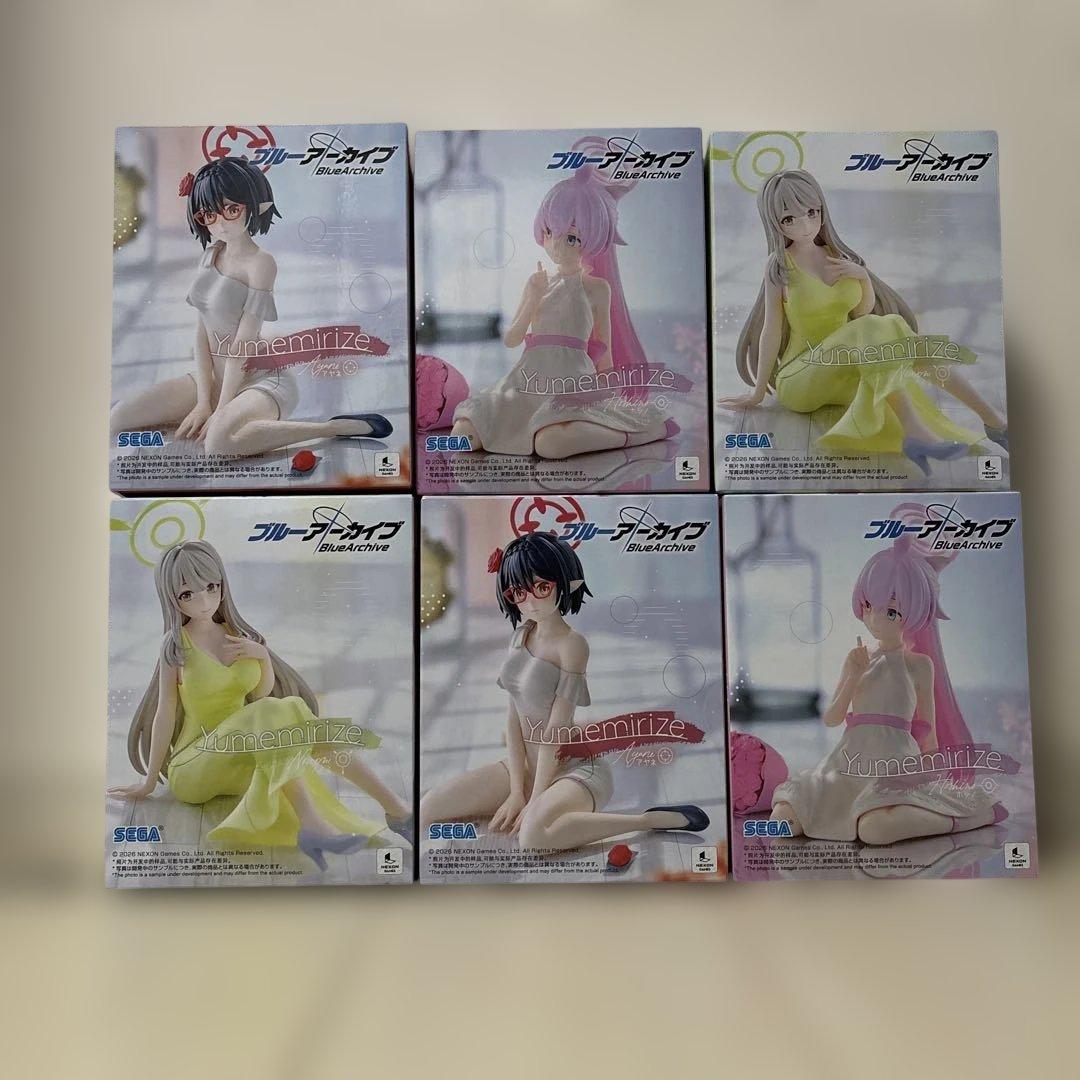 【新品未開封】ブルーアーカイブ Yumemirize フィギュア 6体セット