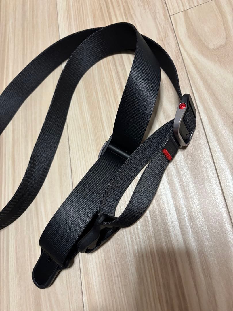 カメラストラップ ブラック ナイロン