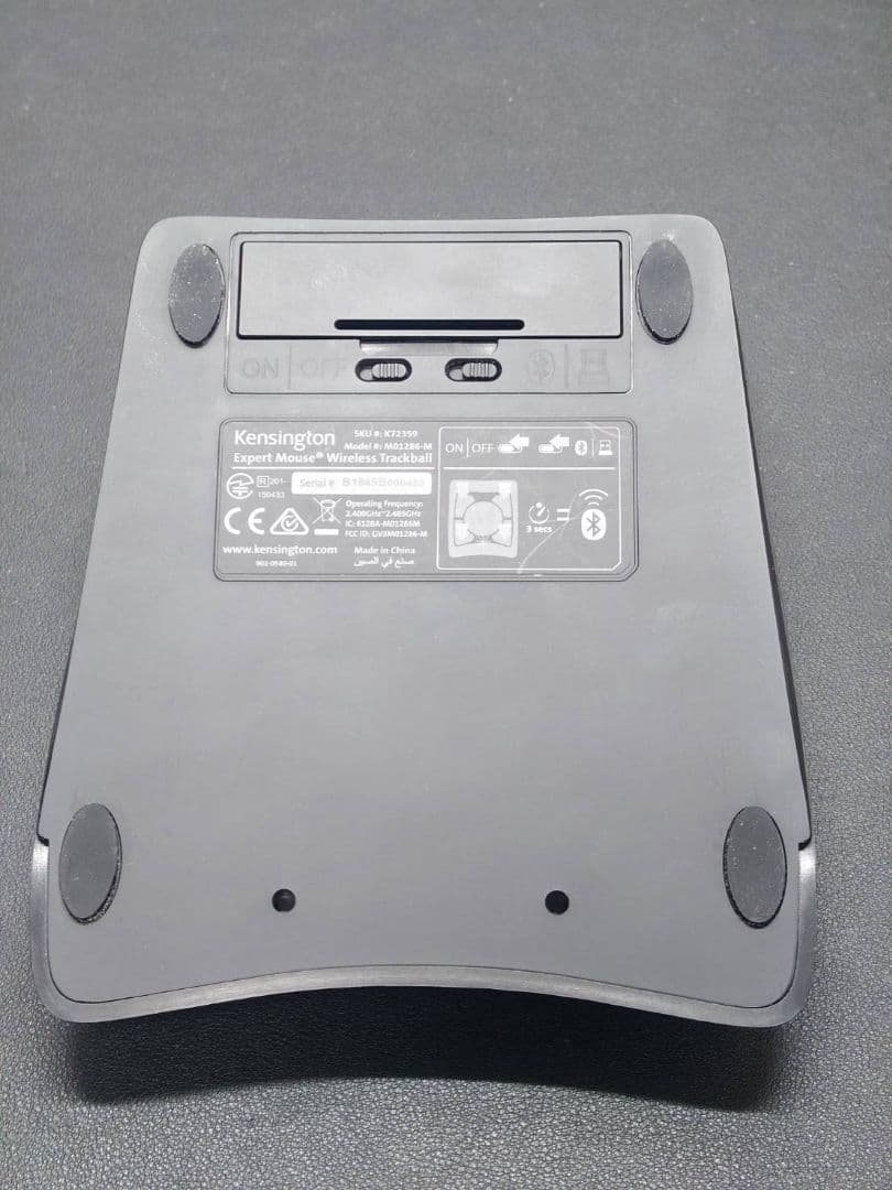 【静音化済】Expert Mouse wireless トラックボール