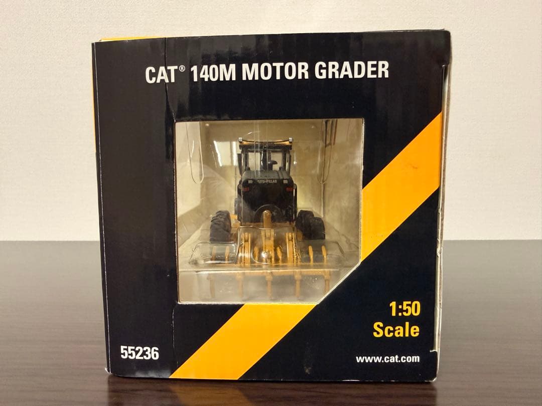 ノースコット 1/50 CAT 140M モーターグレーダー