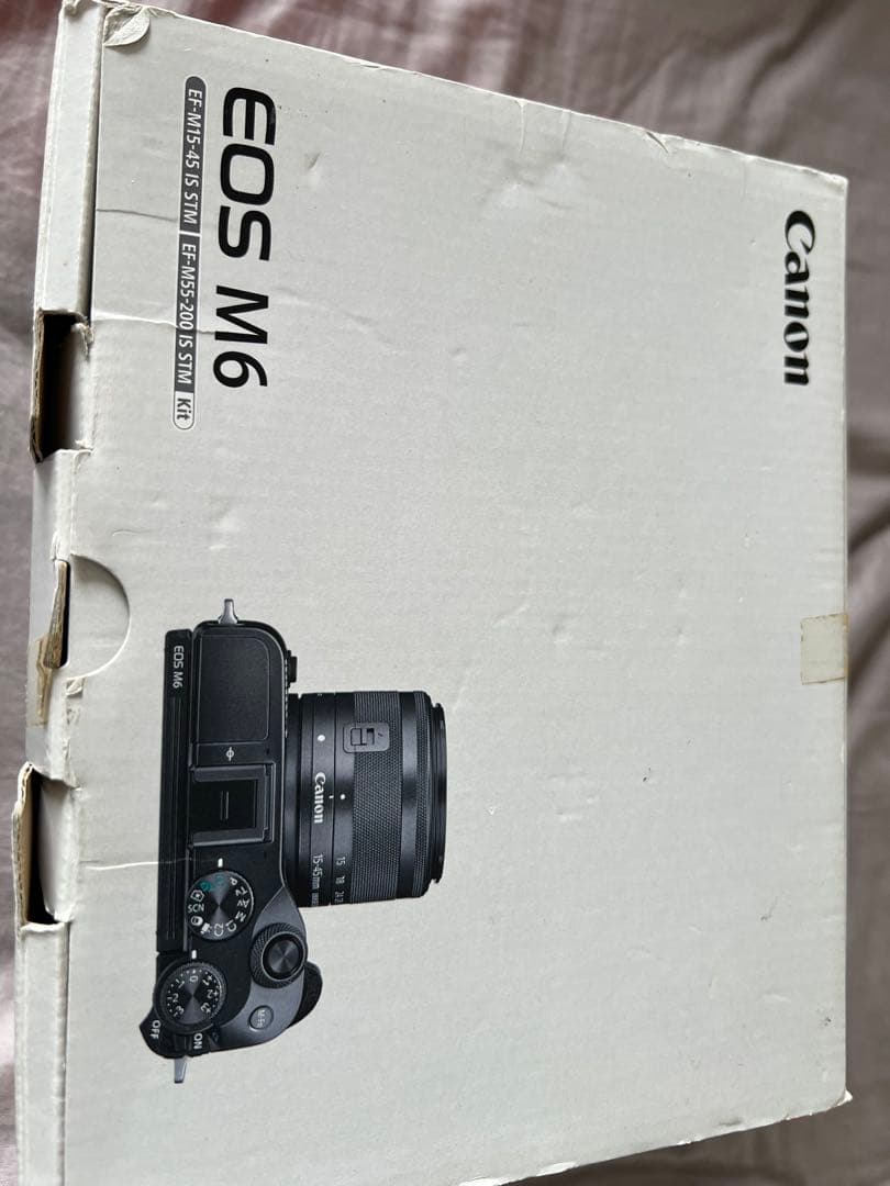 Canon EOS M6 ミラーレスカメラ 15-45レンズセット 超美品