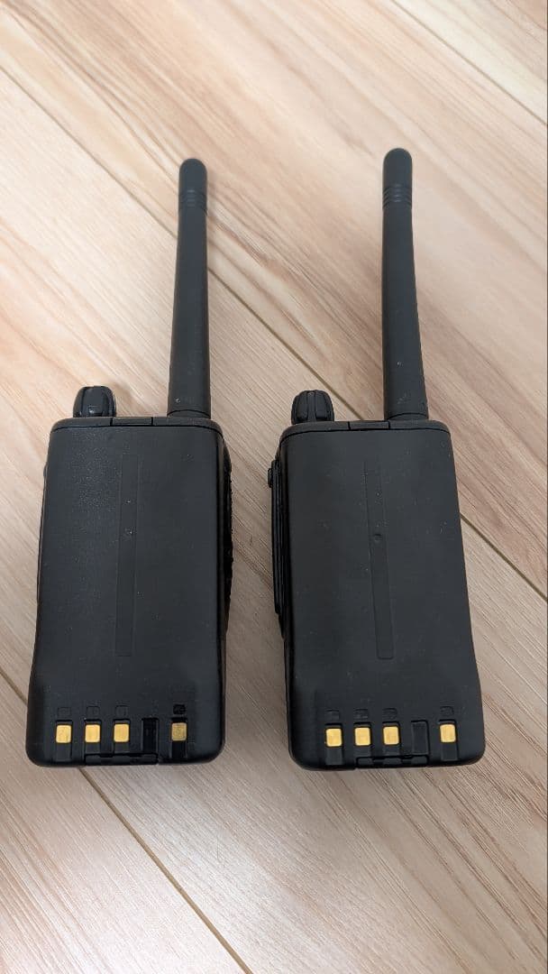 【値下特価】KENWOOD TPZ-D503 2台セット　電池生きてます！