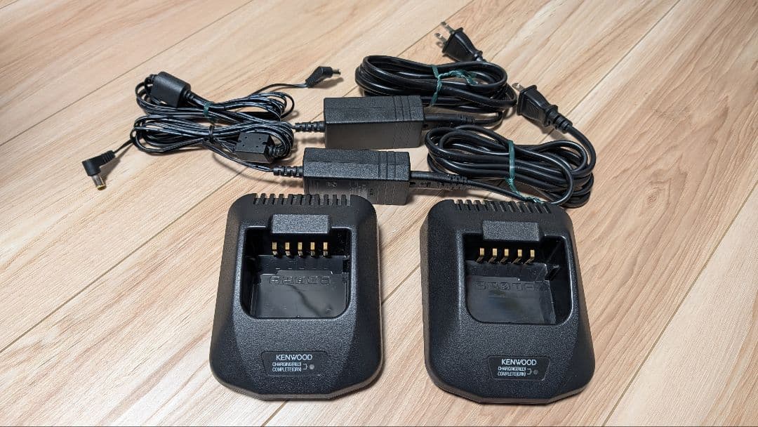 【値下特価】KENWOOD TPZ-D503 2台セット　電池生きてます！