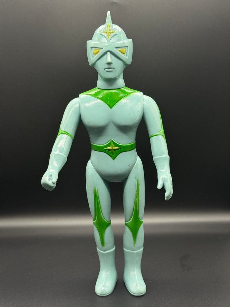 【希少・当時物】ブルマァク ミラーマン 大サイズ ソフビ 全高約29cm 経年品