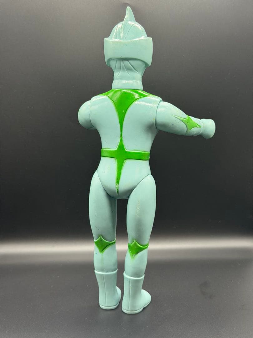 【希少・当時物】ブルマァク ミラーマン 大サイズ ソフビ 全高約29cm 経年品