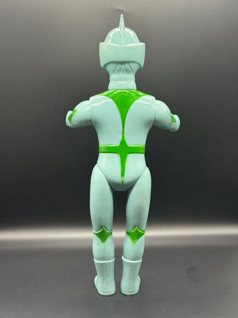【希少・当時物】ブルマァク ミラーマン 大サイズ ソフビ 全高約29cm 経年品