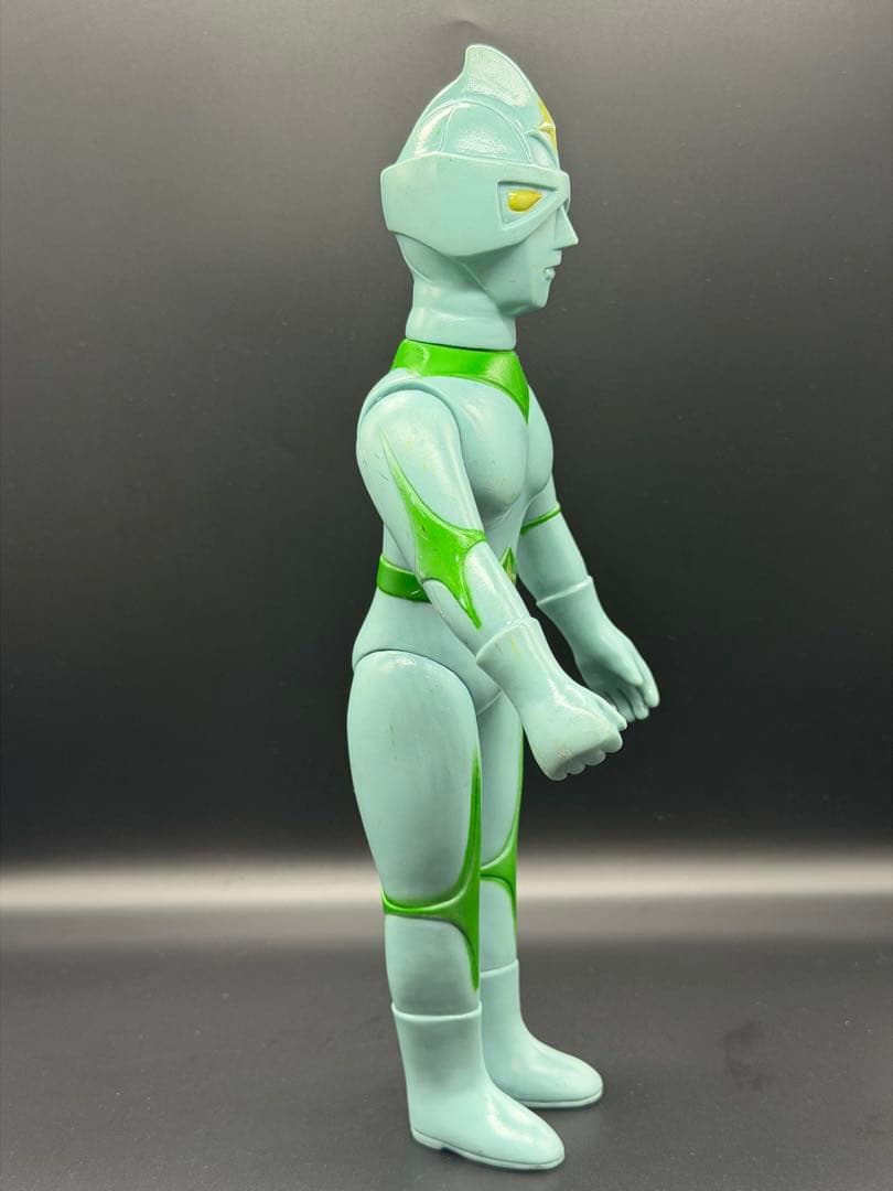 【希少・当時物】ブルマァク ミラーマン 大サイズ ソフビ 全高約29cm 経年品