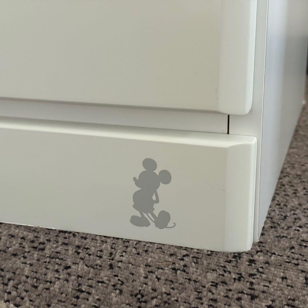 東京23区配送無料✨アルファタカバ　ディズニー　ハイチェストミッキー　ホワイト