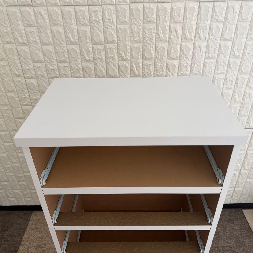 東京23区配送無料✨アルファタカバ　ディズニー　ハイチェストミッキー　ホワイト