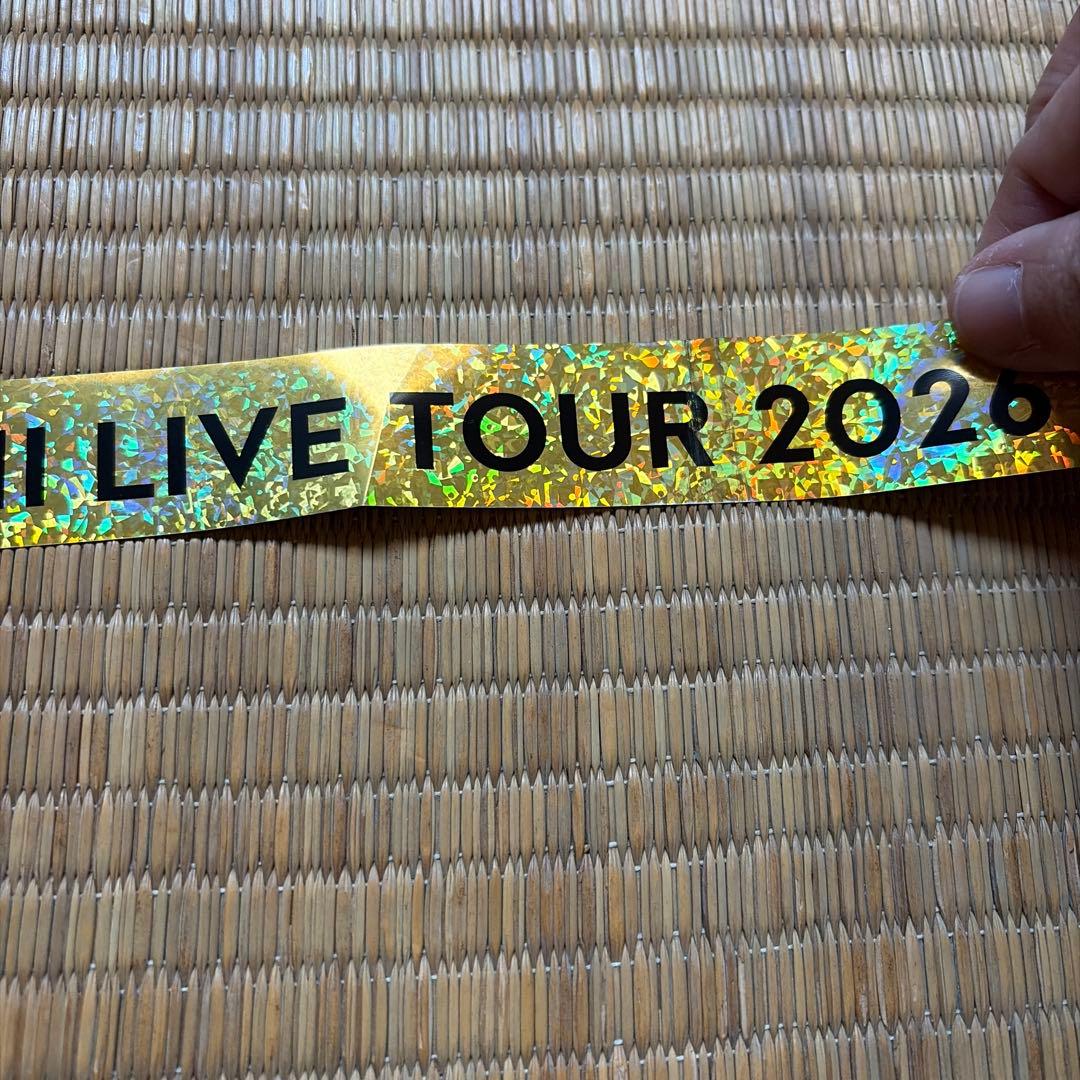 We are ARASHI 金テープ、銀テープ　フル各1本ずつ