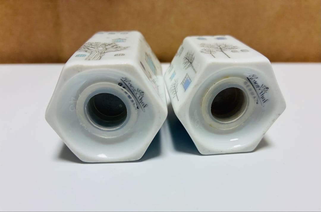 ローゼンタール　冬の旅　ソルト＆ペッパー　塩胡椒入れ