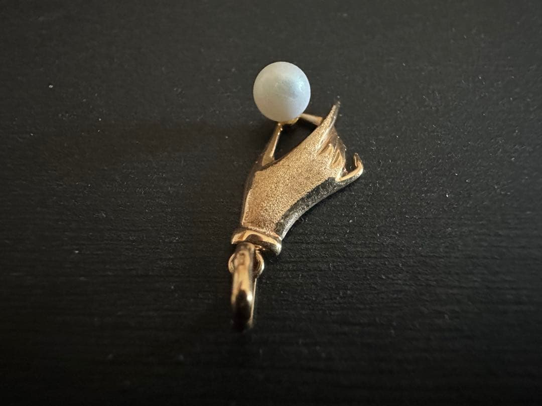 K18+本真珠 ペンダントヘッド