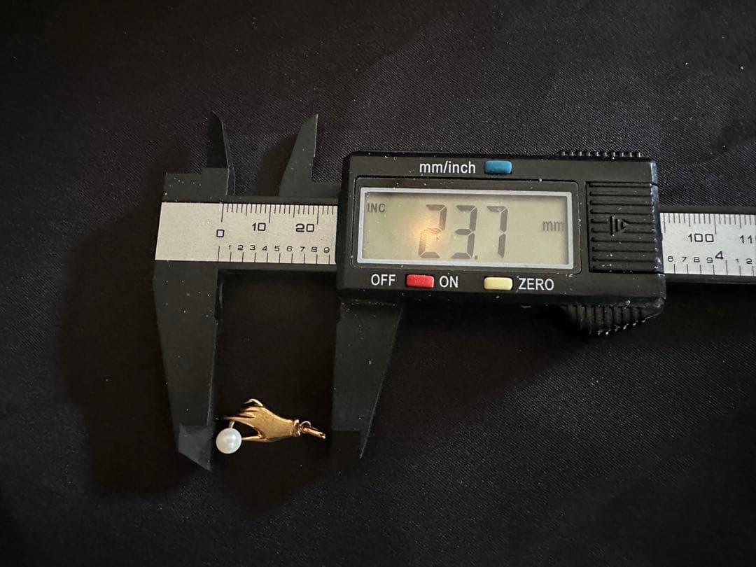 K18+本真珠 ペンダントヘッド