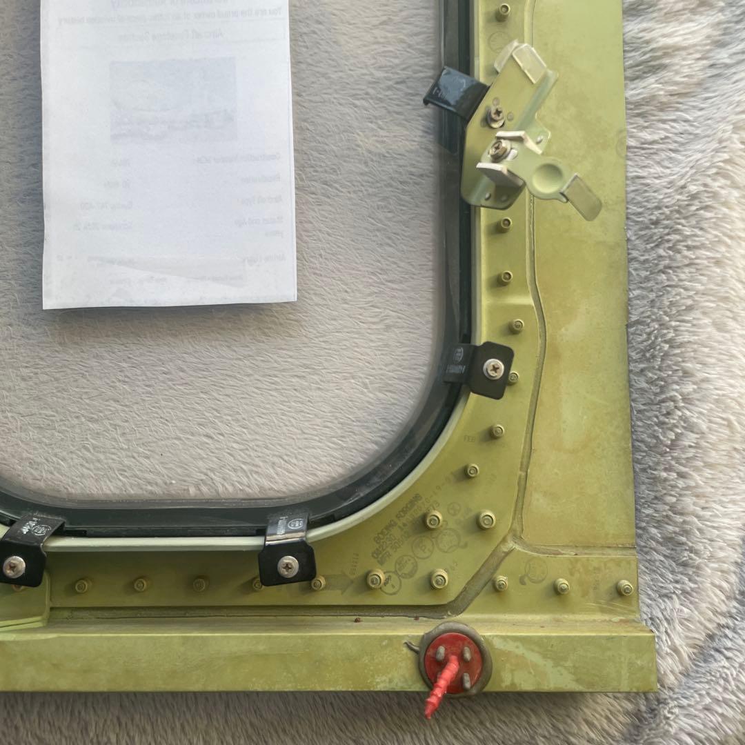 S*様 KLMオランダ航空 B747-400M PH-BFV 窓 本物の航空機部