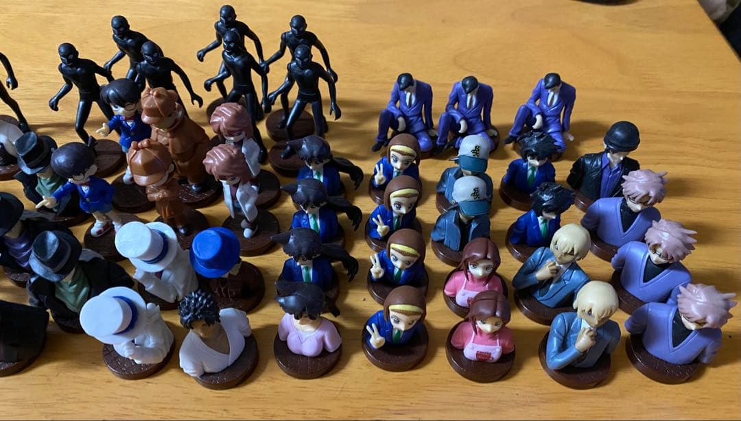 69個　コナン　チョコエッグ　まとめ売り　シークレット　安室　キッド　赤井