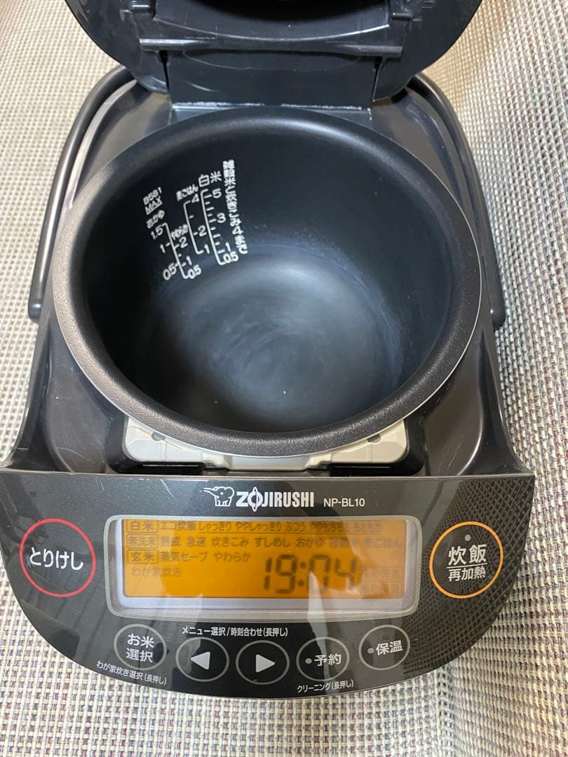 象印 極め炊き 圧力IH炊飯ジャー NP-BL10