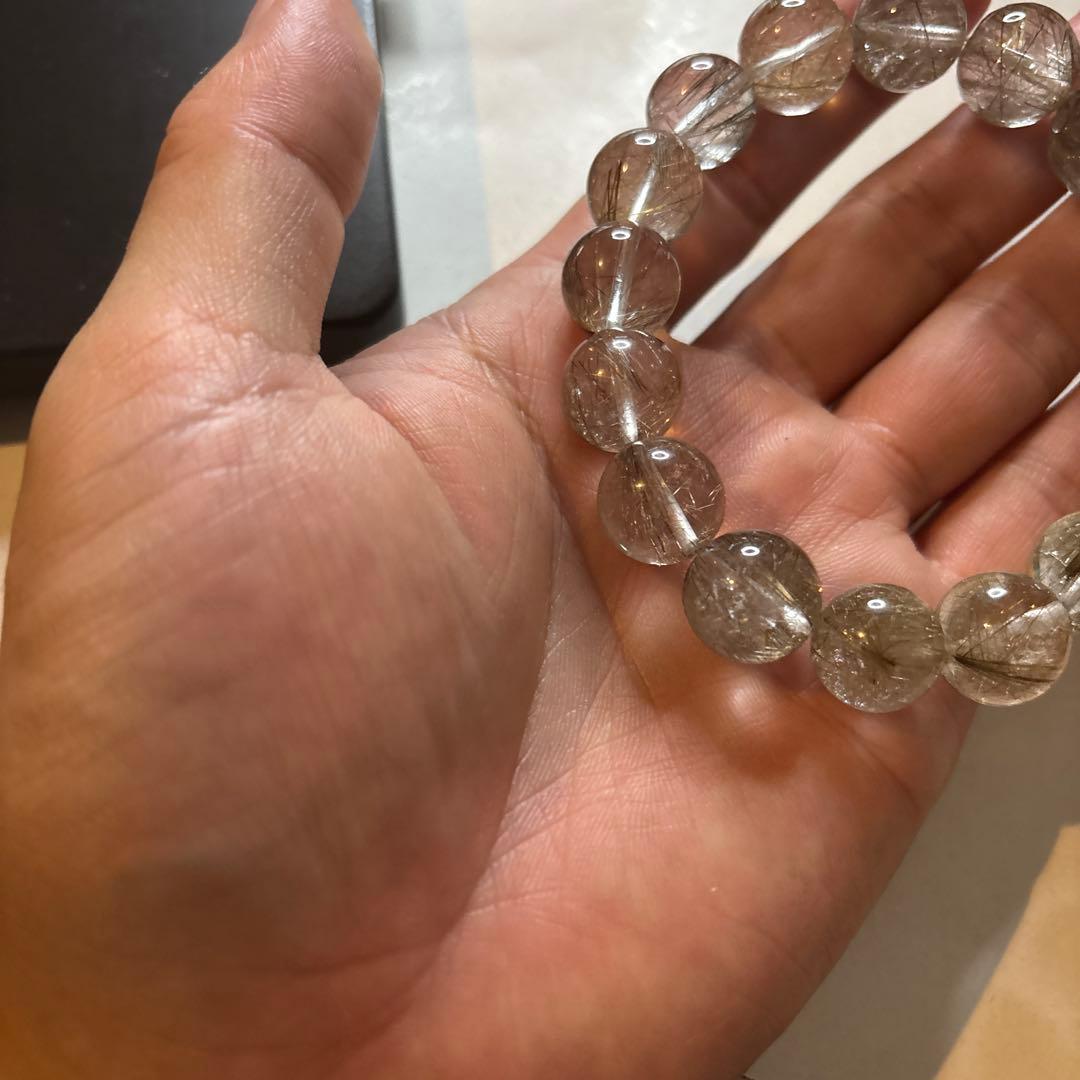 すっごいエネルギー！強烈な銀針ルチル！すっごい！