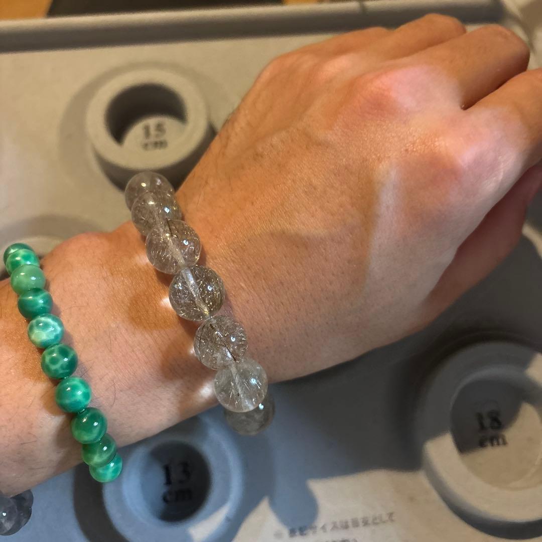 すっごいエネルギー！強烈な銀針ルチル！すっごい！