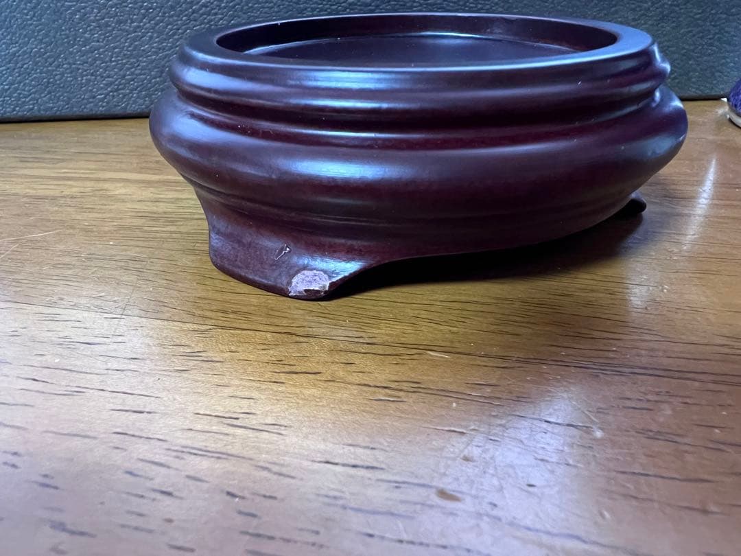 故宮博物院 鈞窯 茄形瓶 レプリカ 花瓶 陶器 インテリア 台湾 証明書付き