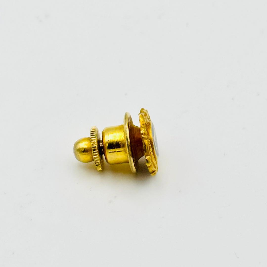 希少 K18 ライオンズクラブ ピンバッジ 襟章 18金 1.56g 金無垢