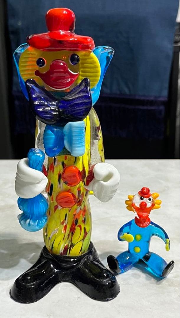 ガラス細工　ピエロ