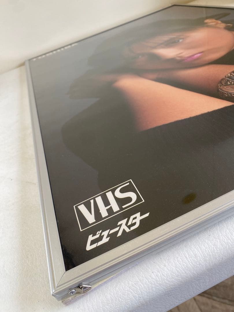 TOSHIBA 薬師丸ひろ子　広告　ポスター　額入り　当時物