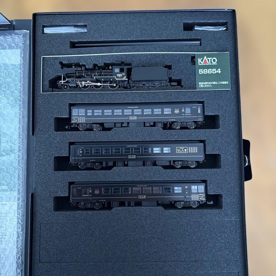 【希少】 KATO 10-1727 特別企画品58654+50系 SL人吉4両③