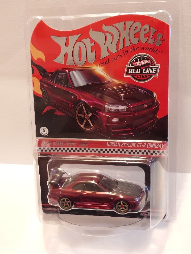 ホットウィール　 Nissan Skyline GT-R (BNR34)RLC
