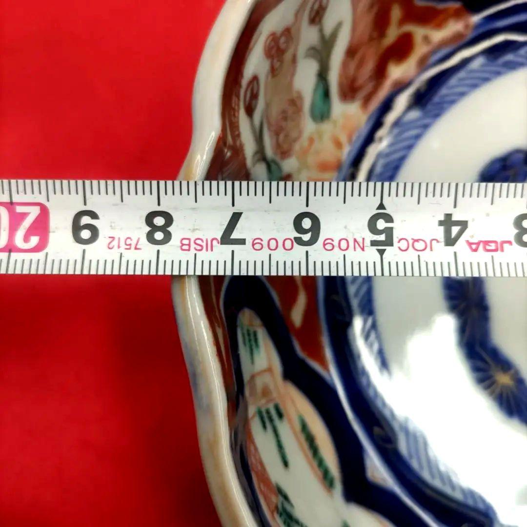 有田焼　伊万里焼　古伊万里　金彩　色絵　なます皿　小皿　小鉢　6寸皿5客セット①