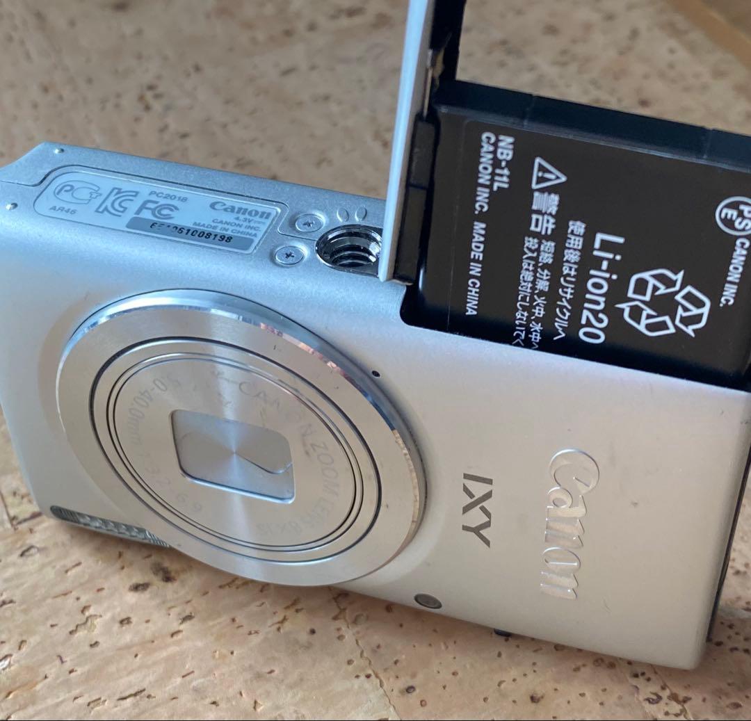 【ちゃむ】キヤノン IXY90F【純正バッテリー、充電器付き】