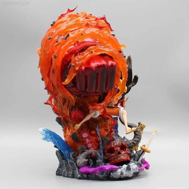 ルフィ ギア3 ゴムゴムの業火拳銃(レッドロック)　フィギュア　ワンピース