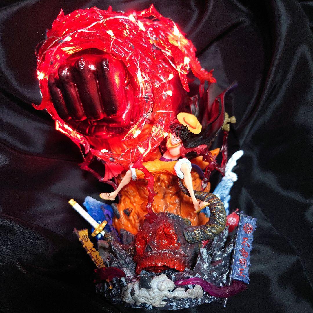 ルフィ ギア3 ゴムゴムの業火拳銃(レッドロック)　フィギュア　ワンピース