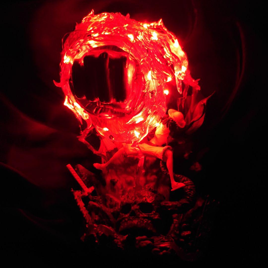 ルフィ ギア3 ゴムゴムの業火拳銃(レッドロック)　フィギュア　ワンピース