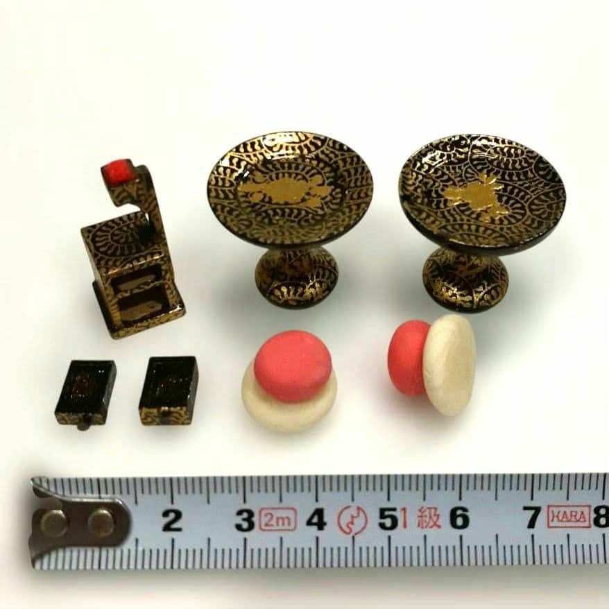 雛のお道具　ミニチュア　杉田富士子