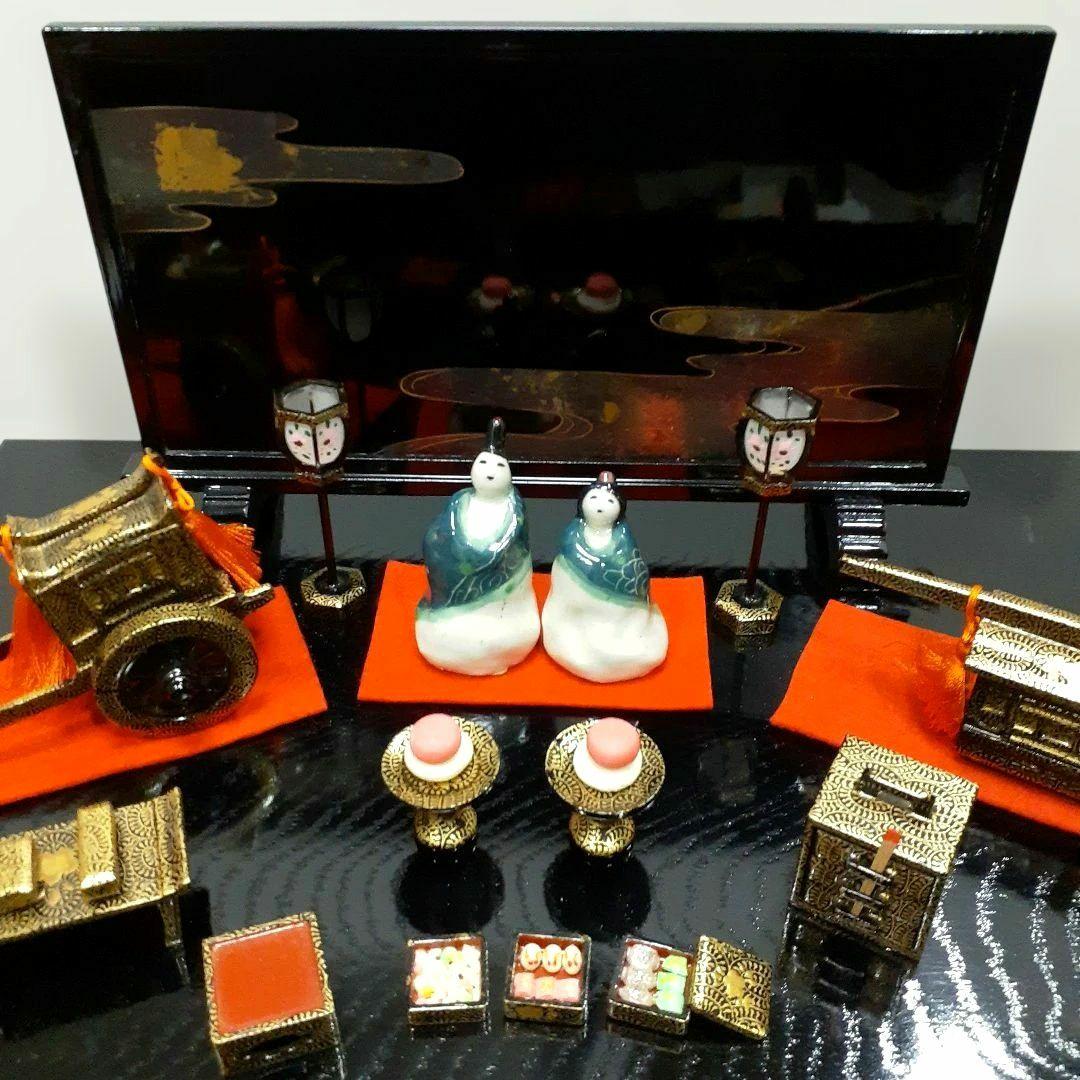 雛のお道具　ミニチュア　杉田富士子